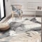 World Rug Gallery Palm Floral Leaves Indoor/Outdoor Area Rug 5' x 7' Gray 5553GRAY5X7 - alternate 6
